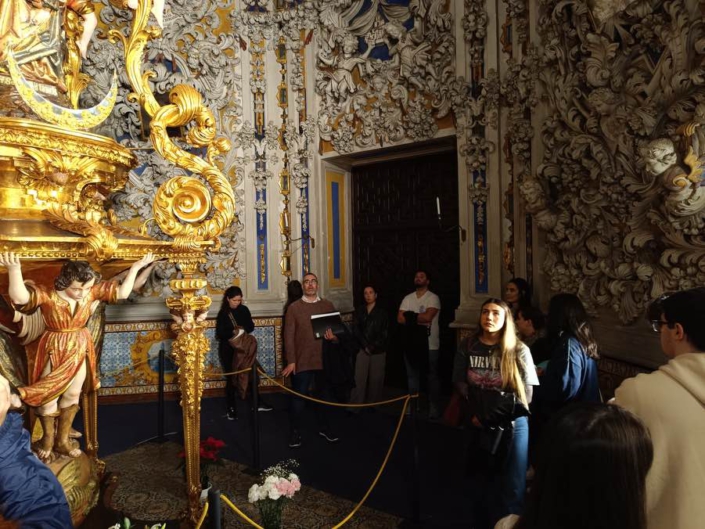 Visitamos el Camarín de la Virgen de la Victoria, Málaga